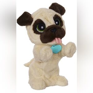EUC!! Hasbro Brand FurReal Friends JJ My Jumpin' Pug Interactive Pet Plush